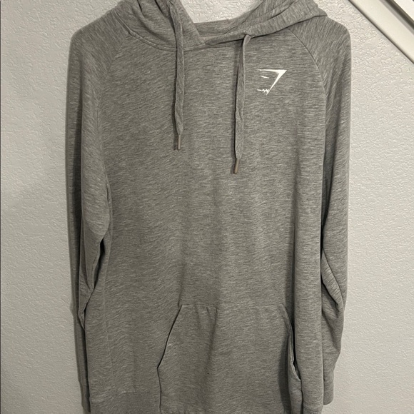 Gymshark Heather Gray Hoodie - Picture 1 of 2